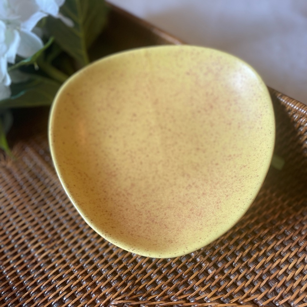 Napcoware Japan footed dish, Mid Century Modern